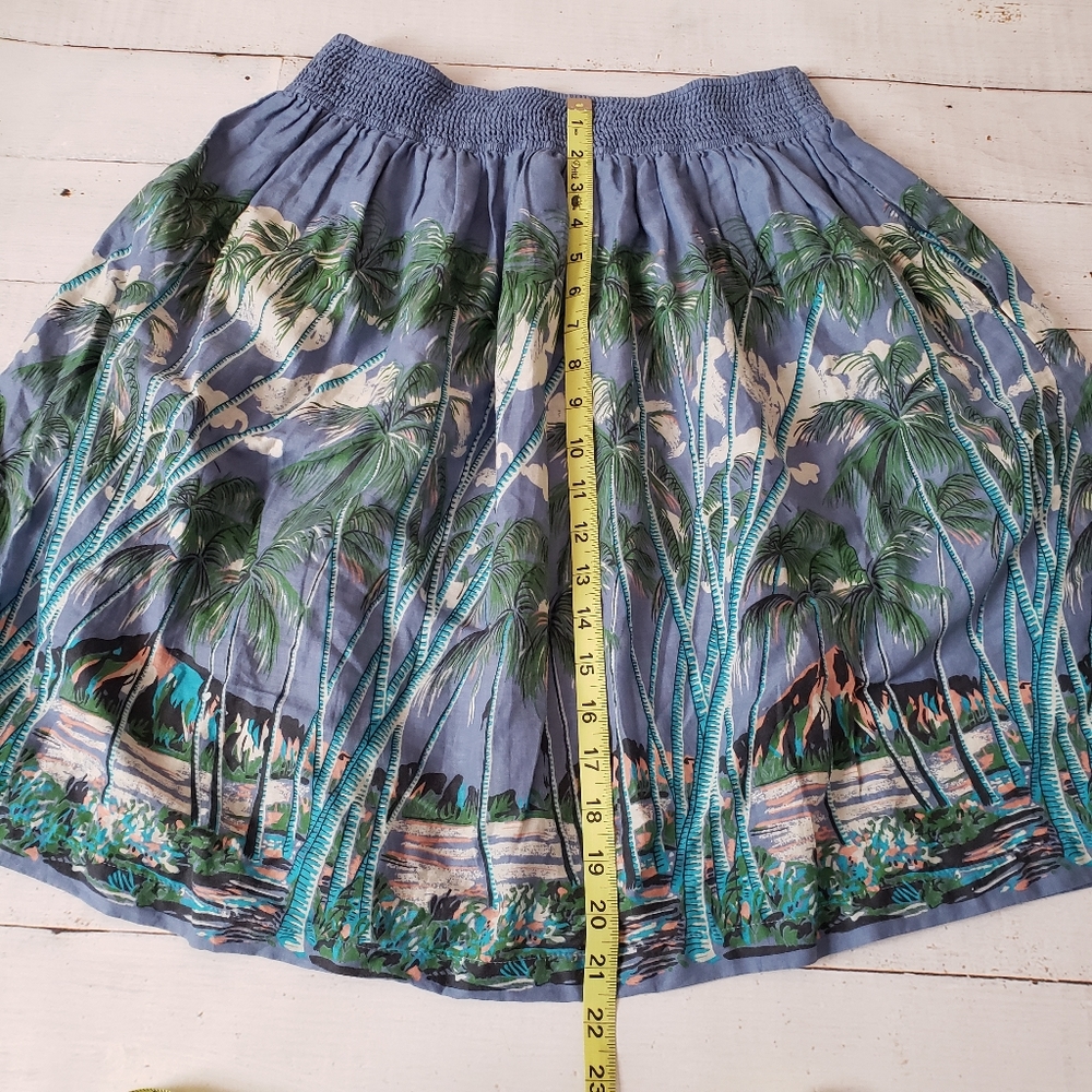 SOLD-Anthropologie Vanessa Virginia Kahakai Skirt - Picture 6 of 8